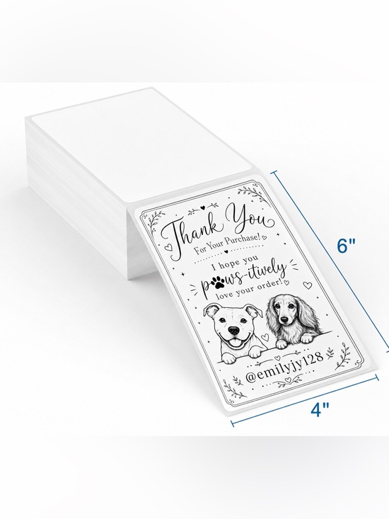 Other - CUSTOM 4”x6” Labels, 100 of One Design, BUY NOW
